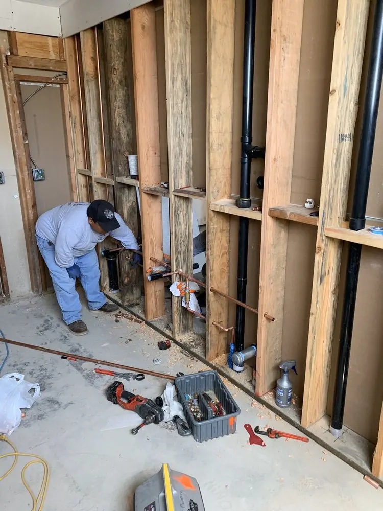 Commercial rough-in plumbing for Water Heater Replacement in Walnut Hills
